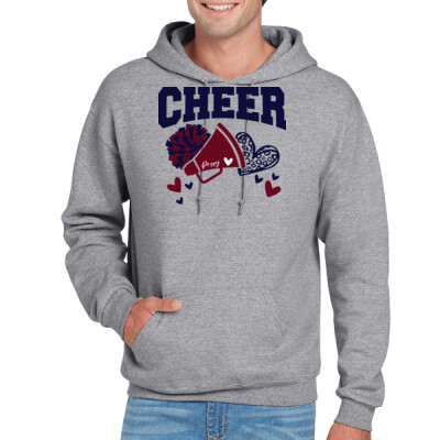 Unisex Perry Cheer Heart Hoodie Thumbnail