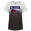 Women's V-Neck Ombre T-Shirt Thumbnail