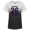 Women's V-Neck Ombre T-Shirt Thumbnail