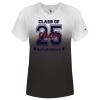 Women's V-Neck Ombre T-Shirt Thumbnail