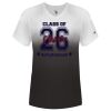Women's V-Neck Ombre T-Shirt Thumbnail